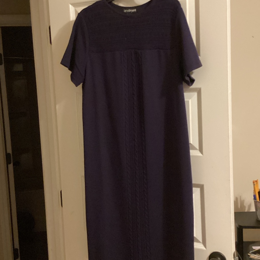 Lane Bryant Elegant purple dress - Picture 3 of 4